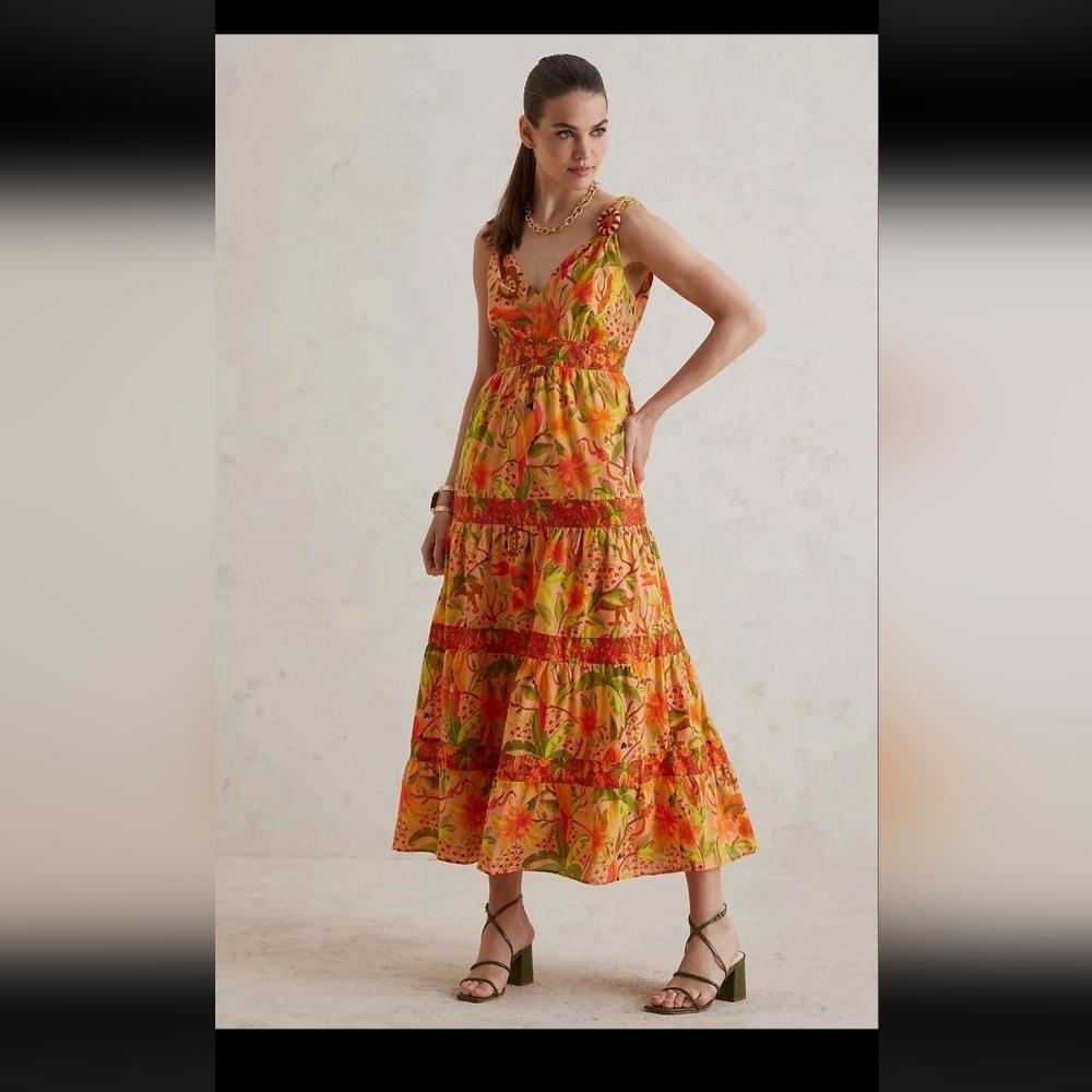 Farm Rio Tropical Maxi Dress